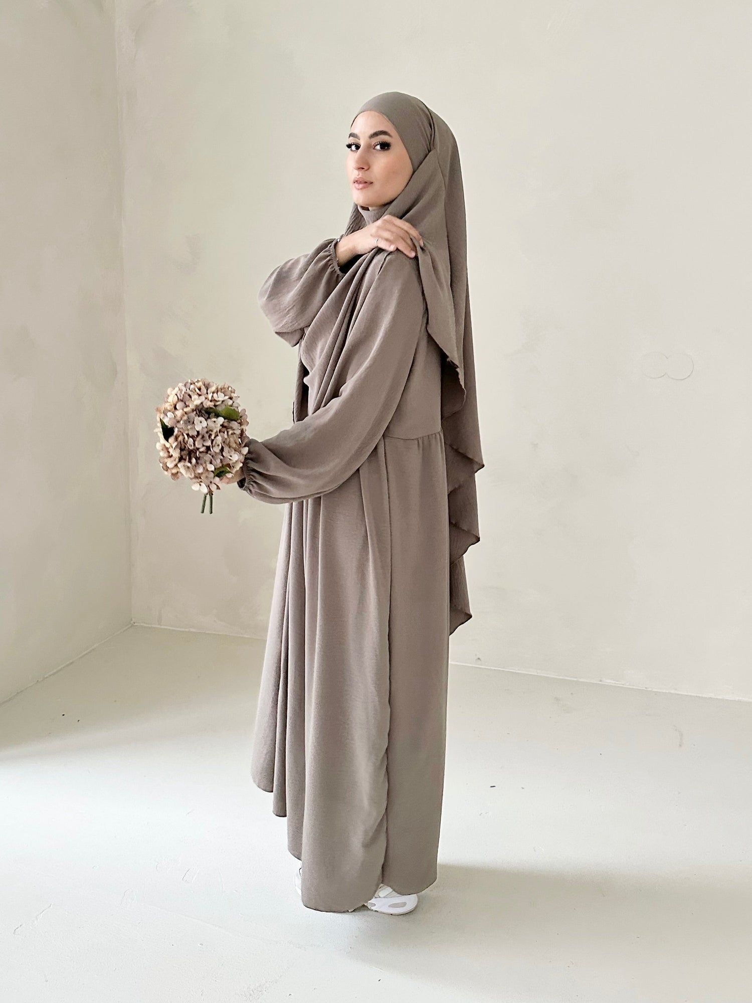 DAILY Abaya-Set mit Khimar