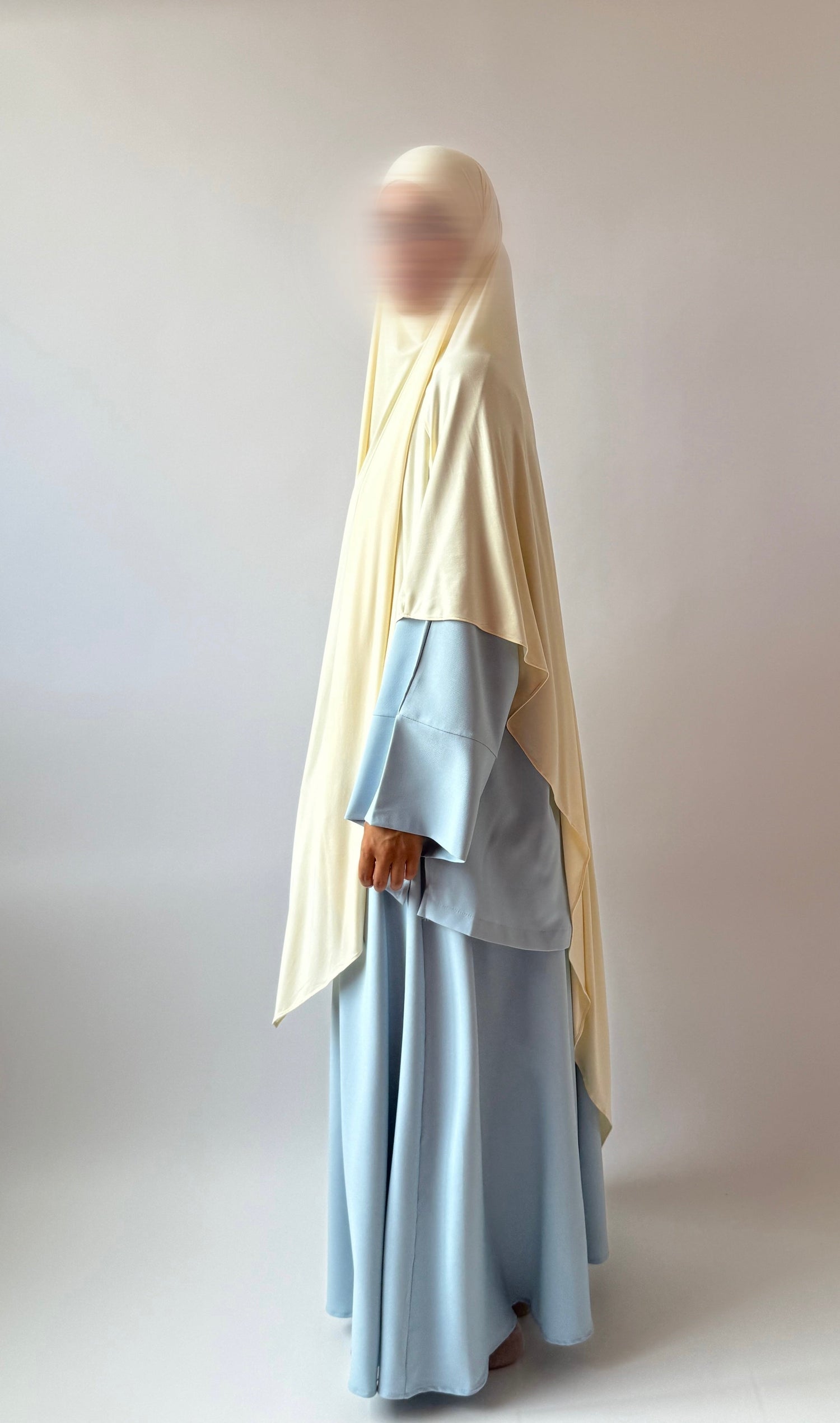 KHIMAR JERSEY BAMBUS LANG