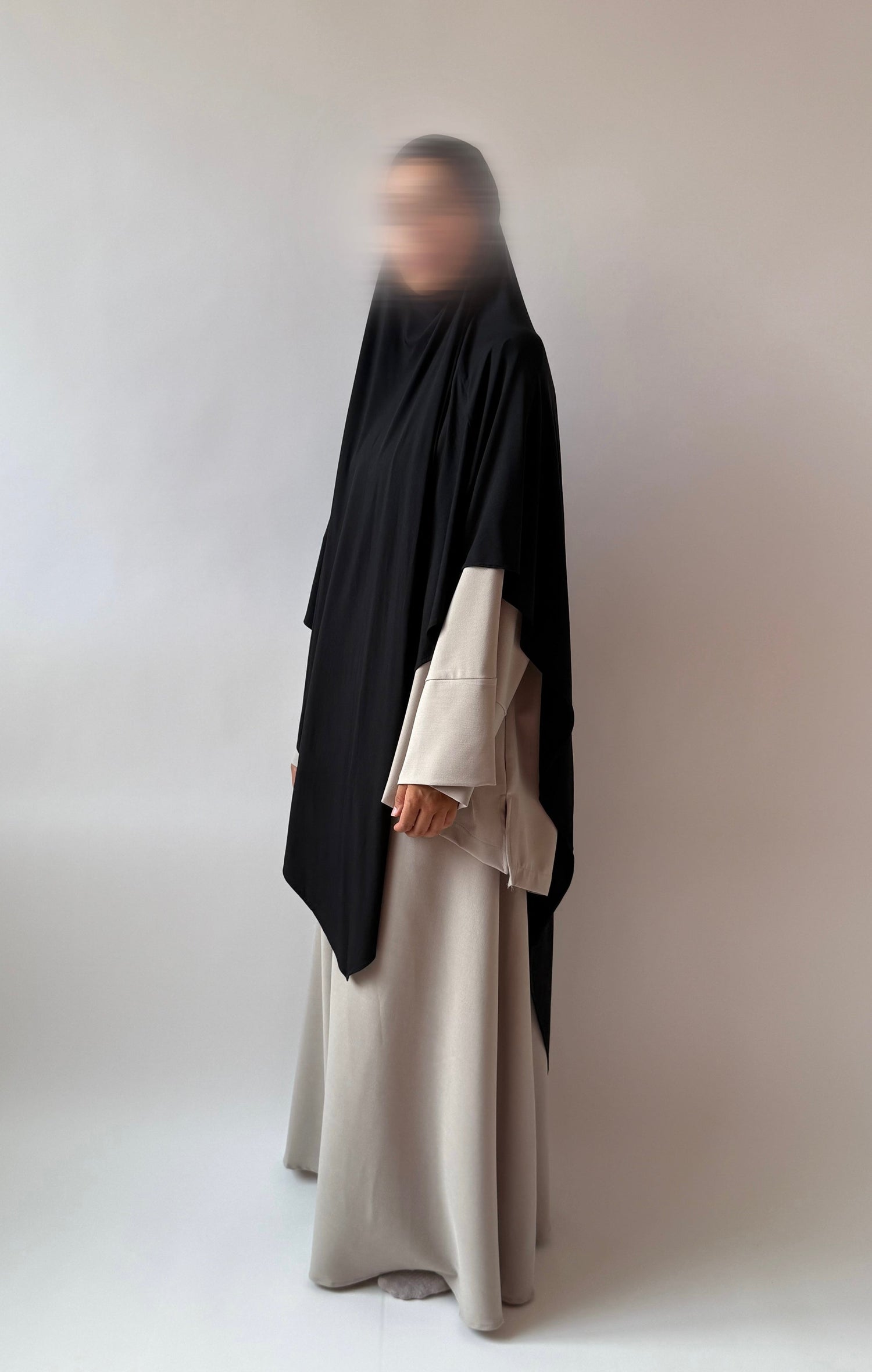 KHIMAR JERSEY BAMBUS LANG