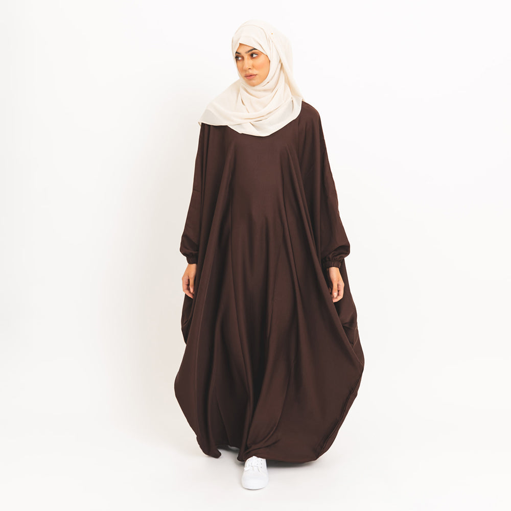 Kaffeebraune Schmetterlings-Abaya