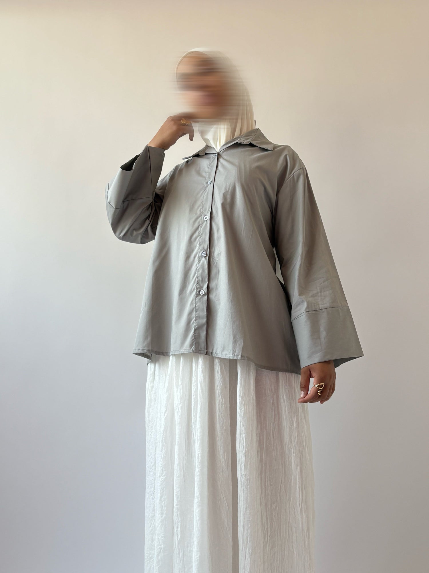 Chemise Mila Gris