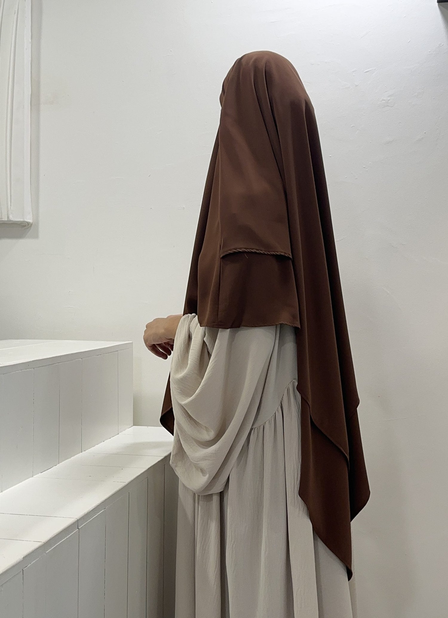KHIMAR 2 SEIDENESCHLEIER AUS MEDINA (PREMIUMQUALITÄT)